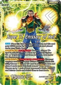 Super 17 // Super 17, Emissary of Hell - Cross Spirits - Dragon Ball Super: Masters card