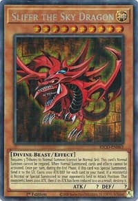 Slifer the Sky Dragon (Secret Pharaoh's Rare) - King's Court - YuGiOh card