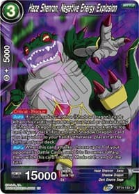 Haze Shenron, Negative Energy Explosion - Cross Spirits - Dragon Ball Super: Masters card