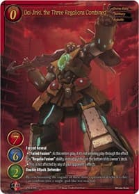 Dai-jinki, the Three Regalions Combined - Gate Ruler Promo Cards - Gate Ruler card