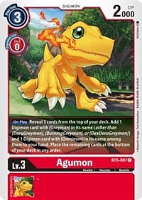 Agumon - Battle of Omni - Digimon Card Game card