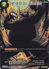 Great Ape Son Goku, Saiyan Instincts - Collector's Selection Vol. 1 - Dragon Ball Super: Masters card