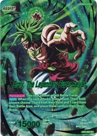 Broly // Broly, The Legendary Super Saiyan - Collector's Selection Vol. 1 - Dragon Ball Super: Masters card