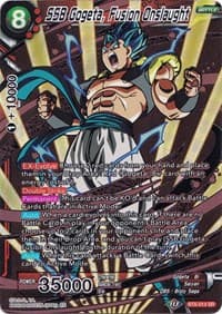 SSB Gogeta, Fusion Onslaught - Collector's Selection Vol. 1 - Dragon Ball Super: Masters card