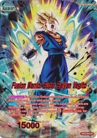 Vegito // Fusion Warrior Super Saiyan Vegito - Collector's Selection Vol. 1 - Dragon Ball Super: Masters card