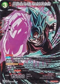 SSB Kaio-Ken Son Goku, Concentrated Destruction - Collector's Selection Vol. 1 - Dragon Ball Super: Masters card