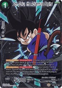 Son Goku, the Adventure Begins - Collector's Selection Vol. 1 - Dragon Ball Super: Masters card