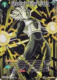 Vegeta's Final Flash - Collector's Selection Vol. 1 - Dragon Ball Super: Masters card