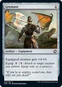 Greataxe - Adventures in the Forgotten Realms - Magic: The Gathering card