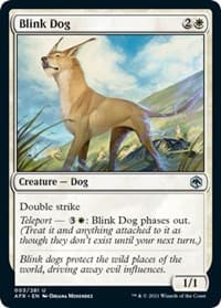 Blink Dog - Adventures in the Forgotten Realms - Magic: The Gathering card