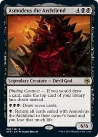 Asmodeus the Archfiend - Adventures in the Forgotten Realms - Magic: The Gathering card