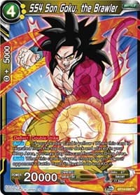 SS4 Son Goku, the Brawler - Cross Spirits - Dragon Ball Super: Masters card