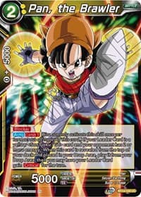 Pan, the Brawler - Cross Spirits - Dragon Ball Super: Masters card