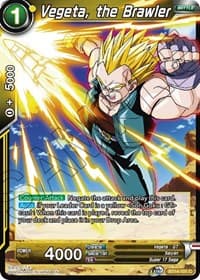 Vegeta, the Brawler - Cross Spirits - Dragon Ball Super: Masters card
