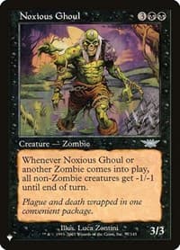 Noxious Ghoul - The List Reprints - Magic: The Gathering card
