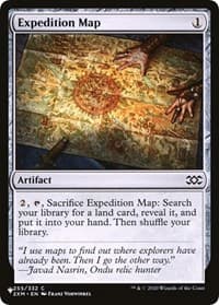 Expedition Map - The List Reprints - Magic: The Gathering card