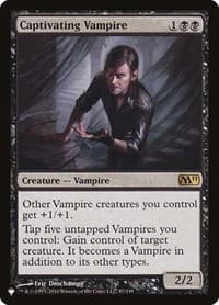 Captivating Vampire - The List Reprints - Magic: The Gathering card