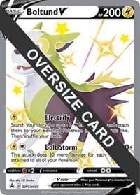 Boltund V - SWSH085 - Jumbo Cards - Pokemon card