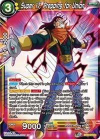 Super 17, Prepping for Union - Cross Spirits - Dragon Ball Super: Masters card