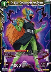 Dr. Myuu, Returned from the Beyond - Cross Spirits - Dragon Ball Super: Masters card