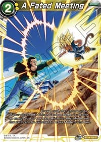 A Fated Meeting - Cross Spirits - Dragon Ball Super: Masters card