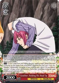 Gowther: Holding His Head Up - The Seven Deadly Sins - Weiss Schwarz card