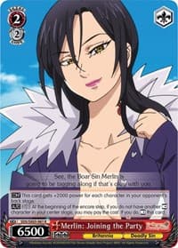 Merlin: Joining the Party - The Seven Deadly Sins - Weiss Schwarz card