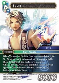 Vaan - Opus XIV: Crystal Abyss - Final Fantasy TCG card