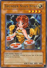 Thunder Nyan Nyan - Dark Beginning 2 - YuGiOh card