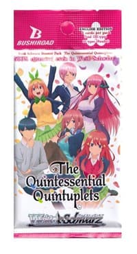 The Quintessential Quintuplets Booster Pack - The Quintessential Quintuplets - Weiss Schwarz card