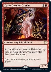 Dark-Dweller Oracle - Commander: Adventures in the Forgotten Realms - Magic: The Gathering card