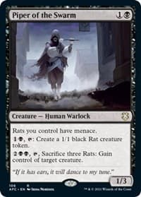 Piper of the Swarm - Commander: Adventures in the Forgotten Realms - Magic: The Gathering card