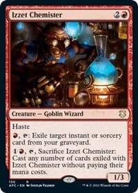Izzet Chemister - Commander: Adventures in the Forgotten Realms - Magic: The Gathering card