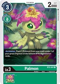 Palmon - Battle of Omni - Digimon Card Game card