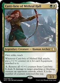 Catti-brie of Mithral Hall - Commander: Adventures in the Forgotten Realms - Magic: The Gathering card