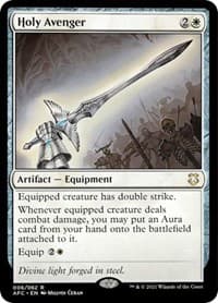 Holy Avenger - Commander: Adventures in the Forgotten Realms - Magic: The Gathering card