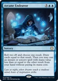Arcane Endeavor - Commander: Adventures in the Forgotten Realms - Magic: The Gathering card
