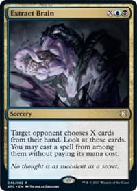 Extract Brain - Commander: Adventures in the Forgotten Realms - Magic: The Gathering card