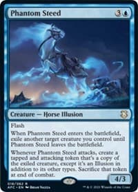 Phantom Steed - Commander: Adventures in the Forgotten Realms - Magic: The Gathering card