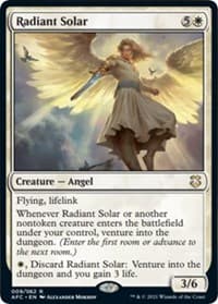 Radiant Solar - Commander: Adventures in the Forgotten Realms - Magic: The Gathering card
