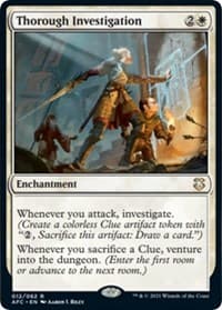 Thorough Investigation - Commander: Adventures in the Forgotten Realms - Magic: The Gathering card
