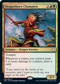 Dragonborn Champion - Commander: Adventures in the Forgotten Realms - Magic: The Gathering card