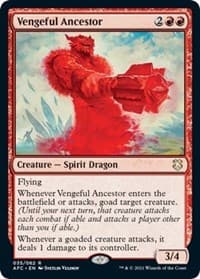 Vengeful Ancestor - Commander: Adventures in the Forgotten Realms - Magic: The Gathering card