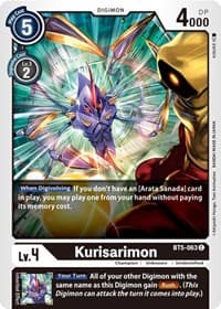 Kurisarimon - Battle of Omni - Digimon Card Game card