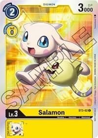 Salamon - ST3-02 (Event Pack 1) - Starter Deck 03: Heaven's Yellow - Digimon Card Game card