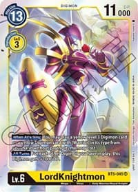 LordKnightmon - BT5-045 (Event Pack 1) - Battle of Omni - Digimon Card Game card