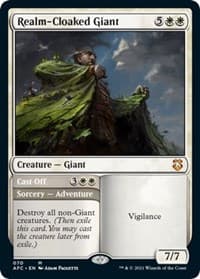 Realm-Cloaked Giant - Commander: Adventures in the Forgotten Realms - Magic: The Gathering card
