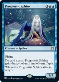 Prognostic Sphinx - Commander: Adventures in the Forgotten Realms - Magic: The Gathering card