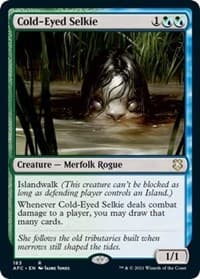 Cold-Eyed Selkie - Commander: Adventures in the Forgotten Realms - Magic: The Gathering card