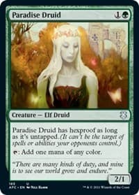 Paradise Druid - Commander: Adventures in the Forgotten Realms - Magic: The Gathering card